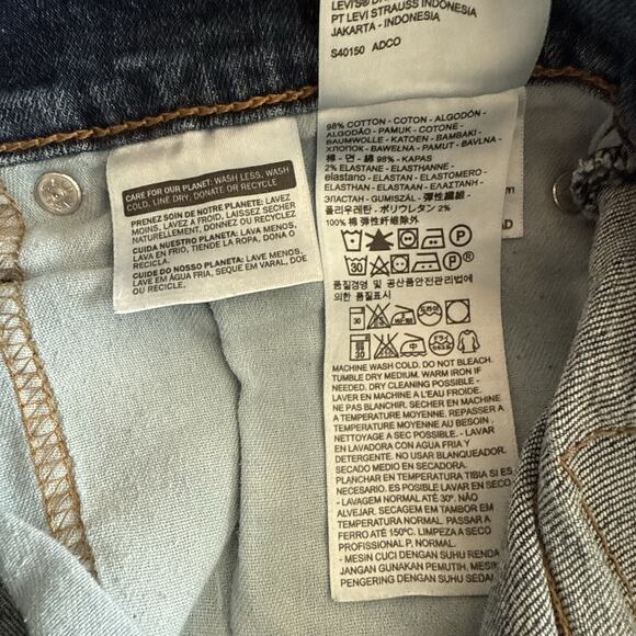 Levi’s 559 Relaxed Straight Men’s Jeans Blue Medium Wash 30x30 (30x28) - Picture 6 of 11